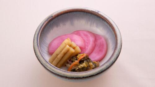 Japanese pickled vegetables