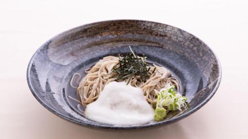 soba with grated yam